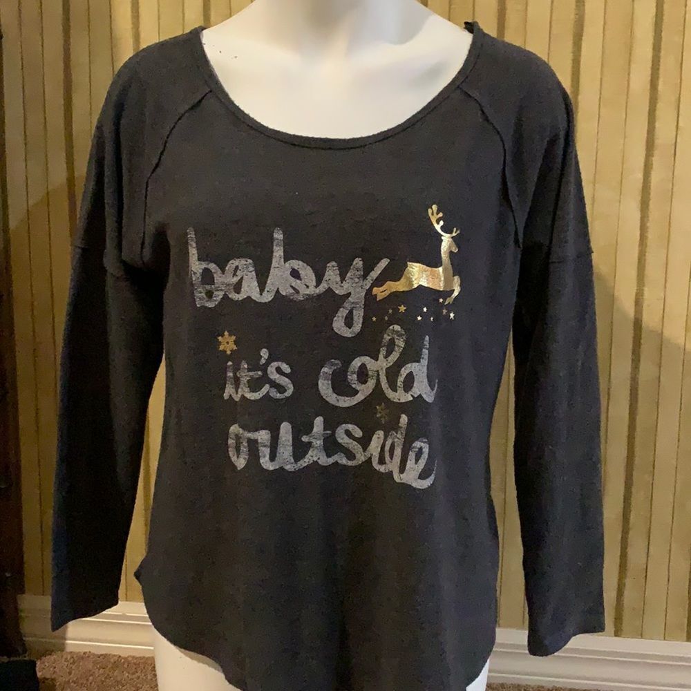 Oversized Christmas shirt